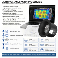 Downlight LED encastré étanche IP65 100-110lm/W 10W 15W 20W 25W 5CCT 2700K-6000K Dimmable Triac CE RoHS EMC LVD SAA ISO9001