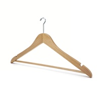 Cintre en bois écologique de style scandinave minimaliste, antidérapant, pour la maison moderne, la garde-robe et la décoration de magasin de vêtements, idéal pour organiser les costumes