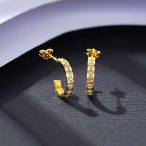 CZCITY <span class=keywords><strong>2026</strong></span> Trendy Nieuwe Clip Stud Oorbellen in Franse Stijl, Modern Design, Dames Creolen - Product Image 5
