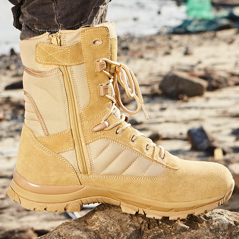 Fermeture éclair couleur sable