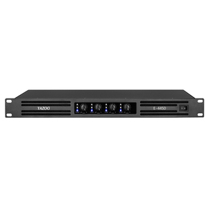 Amplificateur numérique 4 canaux classe <span class=keywords><strong>D</strong></span> 1U 4*450W de haute qualité, prix de gros usine, excellent rapport qualité-prix - Product Image 1