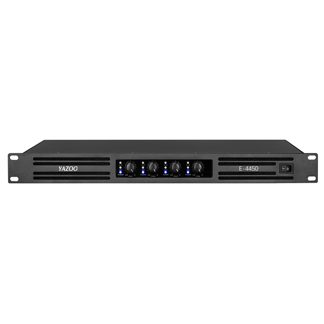 Factory Wholesale Price Hight Quality Class d  4 Channel 1U 4*450W Digital Amplifier with Good Price