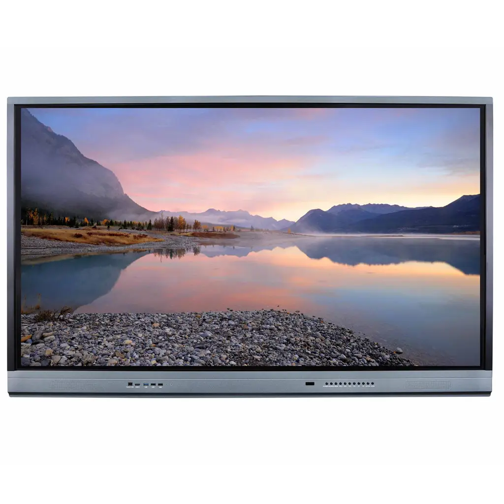 65 Inci 4K Smart Board TV LED Tampilan Layar Sentuh Interaktif Panel Datar 55 "~ 98" dari iboard