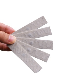 86*16mm 열 섬유 짠 <span class=keywords><strong>RFID</strong></span> 트랜스 폰더 UCODE 8 액세스 제어 카드 용 UHF 태그 NFC 미니 태그 세탁 <span class=keywords><strong>RFID</strong></span> - Product Image 1