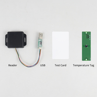 Lecteur RFID UHF passif ISO18000-6C Lecteur de puce RFID PCB Lecteur de température RFID UHF 860mhz 960mhz avec SDK et démo