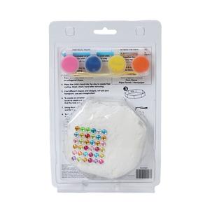 Offre Spéciale marque TBC vente en gros <span class=keywords><strong>empreinte</strong></span> de <span class=keywords><strong>main</strong></span> bricolage <span class=keywords><strong>dessin</strong></span> coloré facile et sûr 50g argile sèche à l'air kit d'empreintes de <span class=keywords><strong>main</strong></span> pour bébé pour bébé - Product Image 2