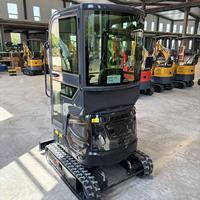 Mini-excavatrice de 1 tonne à chenilles, haute efficacité, vente directe usine, machine de terrassement à vendre