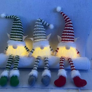 2026 Wholesale <b>Christmas</b> Doll Elf Gnome With Led Light <b>Christmas</b> Luxury Decorations for Home New Year Children's Gifts - Product Image 2