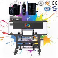 Imprimante UV DTF Epson Double Xp600 30CM, machine d'impression A3, transfert de film AB pour stylo, tasse, mug