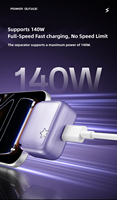 Protecteur de charge Type-C intelligent de poche avec éjection automatique, charge complète, ensemble complet avec cordon et câble de charge