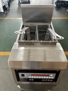 Friteuse commerciale avec filtre à <span class=keywords><strong>huile</strong></span>, cuisine de restauration rapide, friteuse KFC, friteuse à gaz/électrique, friteuse ouverte, usine - Product Image 2