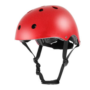 Casco de Ciclismo y Patinaje para Niños, Diseño OEM/ODM, Material ABS de Alta Calidad, Color Rojo - Product Image 1