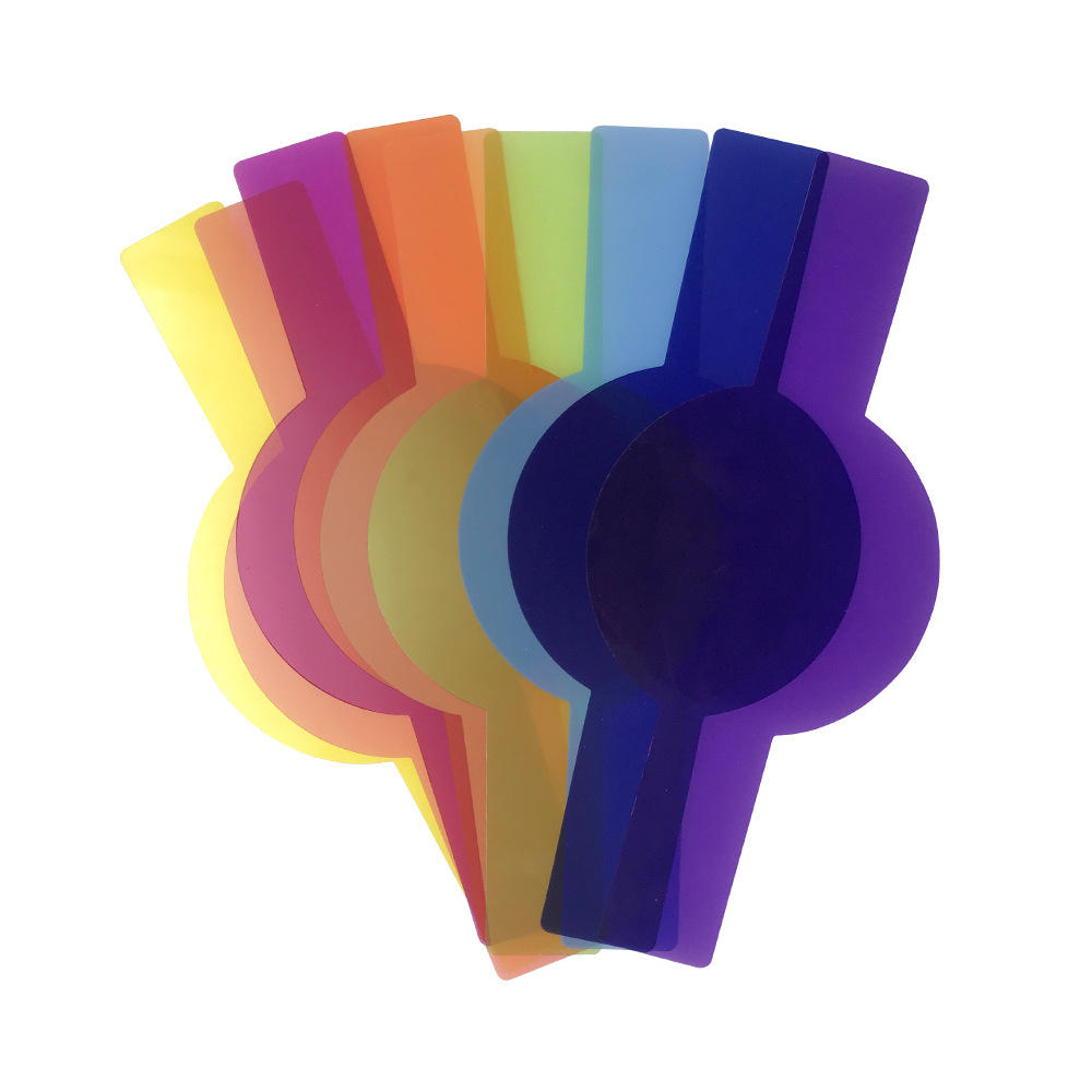 Circular color plates