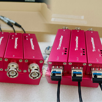 Mikro-Mini 1-Kanal 3G SDI Video-Audio-Glasfaser-Transceiver 100KM Extender Sender-Empfänger-Set
