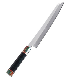 Cuchillos Profesionales Japoneses <span class=keywords><strong>de</strong></span> Acero Inoxidable para Sashimi y <span class=keywords><strong>Sushi</strong></span> Yanagiba, Venta al Por Mayor Personalizada - Product Image 2