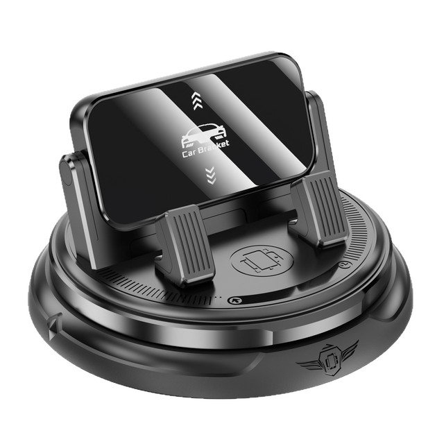 White Label Car Mount Adhesive Car Phone Holder 360 Rotation ABS 360 Degree Rotating Dashboard Phone Mount Car Phone Number