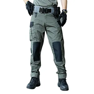 SIVI Multiple Pockets Outdoor Plus Size Camouflage Regular Fit Heavy-duty Work Trousers For Mens Tactical Cargo Pants