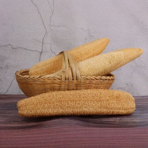 Eco Friendly Bulk Kitchen Cleaning Natural Exfoliating Loofah <b>Brush</b> Biodegradable Dish Pot Scrubber Portable Handheld - Product Image 5