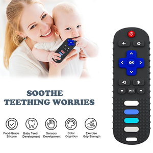 Massaggiagengive in silicone personalizzato per bambini giocattolo per la dentizione da polso dentizione a mano giocattoli da masticare per bambini - Product Image 5