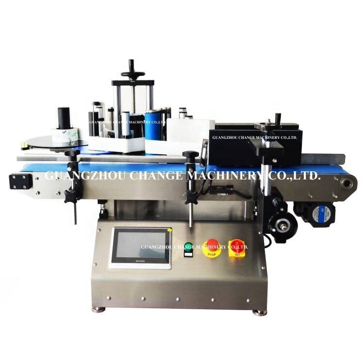 Automatic Desktop Tabletop Flat Surface Bottle Box Labeling Machine ...
