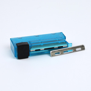 <b>Blade</b> storage box, eyebrow trimmer <b>blades</b>, custom-made stainless steel <b>barber</b> <b>blades</b>, anti-scratch safety <b>blades</b> for shaving. - Product Image 2
