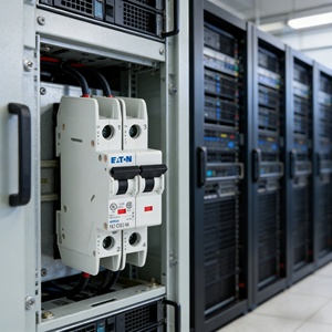 Автоматические выключатели Eaton серии FAZ, модель FAZ-C63/2-NA, 2-полюсные, 63А, 240В, характеристика C, сила разрыва 15 кА, сертификация CE UL - Product Image 4