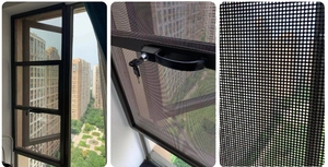 Màn hình cửa sổ lưới thép không gỉ 304-Chống muỗi, bền và thông gió, kích thước 18 lưới cho gia đình/văn phòng [tùy chỉnh] - Product Image 3