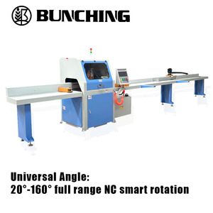 <span class=keywords><strong>Scie</strong></span> <span class=keywords><strong>à</strong></span> onglet numérique automatique avec moteur, vitesse d'alimentation 60 m/min, commande CNC, pour maisons préfabriquées en bois - Product Image 1