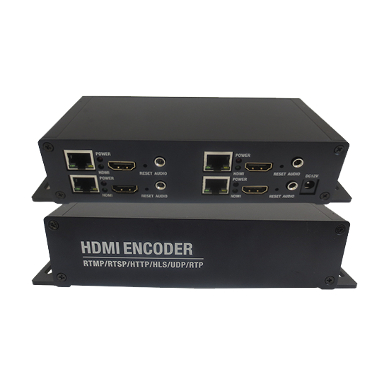 Audio Video Network RTMP HTTP HLS UDP RTSP SRT Encoder H.265 H.264 H.264 for Live Streaming Radio TV Broadcasting
