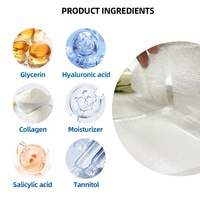 Fabricant en marque blanche, vente en gros de kits de soins de la peau, masque en hydrogel cristallin pour le visage, le cou, les mains, les pieds, produits de beauté pour le corps