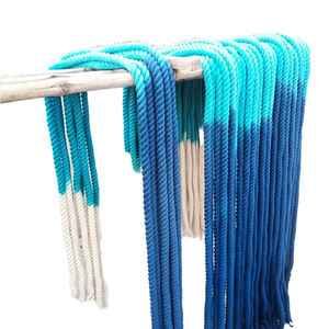 Laisse pour chien en corde de coton de luxe réglable avec décoration en dentelle, réfléchissante et personnalisable - Échantillon gratuit disponible - Product Image 3