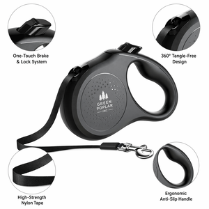 Correa Retráctil Ergonómica para Perros de 3m, 5m, 8m, OEM, Automática, Libre de BPA, Antideslizante, Manos Libres, Cómoda, Personalizada, de Nailon - Product Image 2