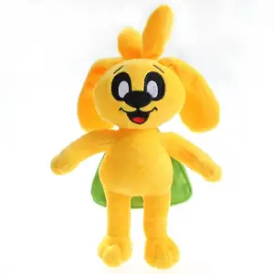 Nuevo Netflix periférico Mikecrack postura de pie cachorro amarillo muñeca regalos para niños muñeca de peluche y juguetes de peluche