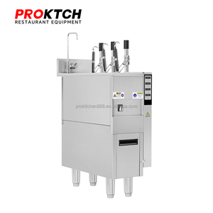 Cuiseur à pâtes et nouilles professionnel à 3 paniers à levage automatique, station de cuisson à induction pour restaurants, machine à spaghetti et ramen - Product Image 2