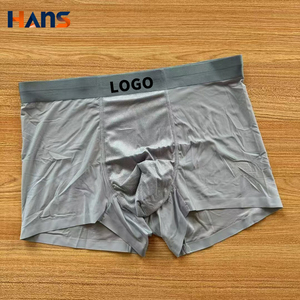 Sous-vêtements pour hommes de marque best-seller, personnalisés, confortables <span class=keywords><strong>et</strong></span> respirants, tissu soyeux doux pour la peau, caleçons boxer pour hommes - Product Image 4