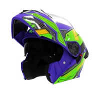 Casque de moto ABS certifié 3C/DOT pour hommes et femmes, design rabattable, compatible scooter/vélo électrique, sécurité toutes saisons