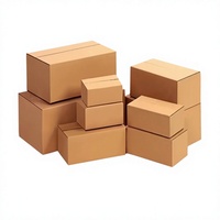 Boîte de rangement en carton ondulé carré extra-résistant à 5 couches, grande taille, sur mesure, compatible FBA, résistante à la pression