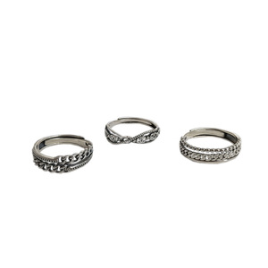 925 Sterling Thai <b>Silver</b> Index Finger Open <b>Ring</b> Chain Design Women's Fashion Jewelry Gift - Product Image 5