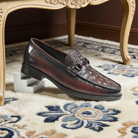 Chaussures mocassins d'été pour hommes, à enfiler, respirantes, antidérapantes, en cuir, légères et confortables, pour les soirées