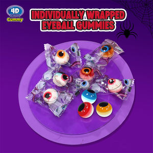 Amos sıcak satış farklı karikatür şekli popüler cadılar bayramı göz küresi şekli sakızlı şeker - Product Image 2