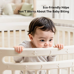 Parc pour bébé de forme ronde, panneau modulaire en plastique, parc de <span class=keywords><strong>jeu</strong></span>, clôture de sécurité, parc de <span class=keywords><strong>jeu</strong></span> en plastique pour bébé, ensemble de sécurité pour enfants - Product Image 6