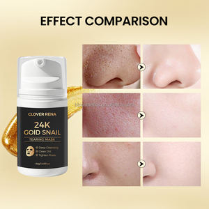 Kollajen ve Ginseng ve salyangoz özü hyaluronik asit jel yüz maskesi nemlendirici sıkılaştırıcı anti-kırışıklık faydaları-Jumbo aile paketi - Product Image 5