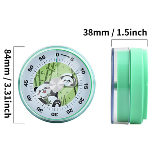 Hẹn giờ bằng thép không gỉ với đế từ tính-Đồng hồ báo thức nhà bếp đếm ngược 60 phút, không cần pin bền và dễ đọc - Product Image 3