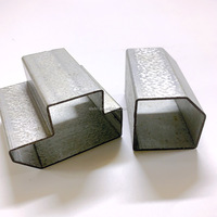 Tube carré de forme spéciale et tuyau en acier galvanisé zingué pour poteau d'acier Tube carré en métal de haute qualité