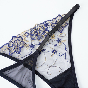 Nuevo Producto Lencería Sexy para Damas Conjunto de Brasier <span class=keywords><strong>y</strong></span> Panty de Lujo Ropa Interior para Mujer - Product Image 4