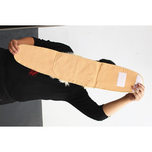 Ceinture de soutien lombaire en cachemire, réglable, pour adultes, protection lombaire, thérapie par la chaleur, ajustement universel - Product Image 4