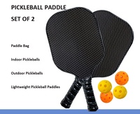 Paleta de Pickleball de fibra de carbono T700 con núcleo de PP de panal de alta gama personalizada