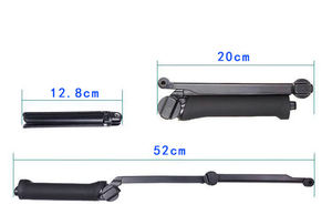 Haute qualité pliable portable poignée à trois voies bras montage caméra d'action trépied <span class=keywords><strong>Go</strong></span> <span class=keywords><strong>Pro</strong></span> Selfie bâton pour <span class=keywords><strong>Go</strong></span> <span class=keywords><strong>pro</strong></span> caméra de sport - Product Image 3