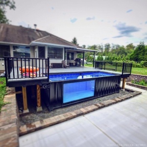 <span class=keywords><strong>Piscine</strong></span> préfabriquée en fibre de verre <span class=keywords><strong>pour</strong></span> hôtel et <span class=keywords><strong>jardin</strong></span> avec pompe, résistante aux UV, écologique, <span class=keywords><strong>pour</strong></span> <span class=keywords><strong>piscine</strong></span> au sol - Product Image 2