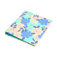 Carpeta organizadora de 3 anillas con cubierta de tela A4 personalizada, Archivo de Documentos y planificador, Portapapeles de papel de oficina, carpeta de Archivo de Libros